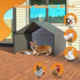 Outdoor Dog Bed Dog gray