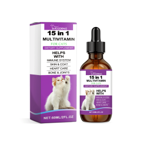 Yegbong Pet Cat Vitamin Drops Care For Pets With Physical Discomfort Daily Care Vitamin Supplements