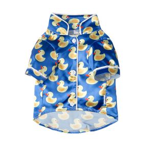 New Dog Clothes Autumn And Winter Clothes (Option: Blue-XS)